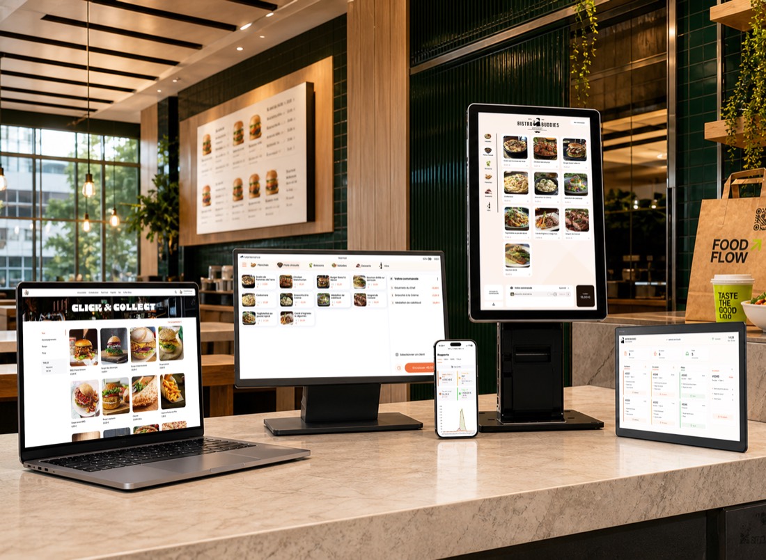 Interface RESTOPOS fast-food